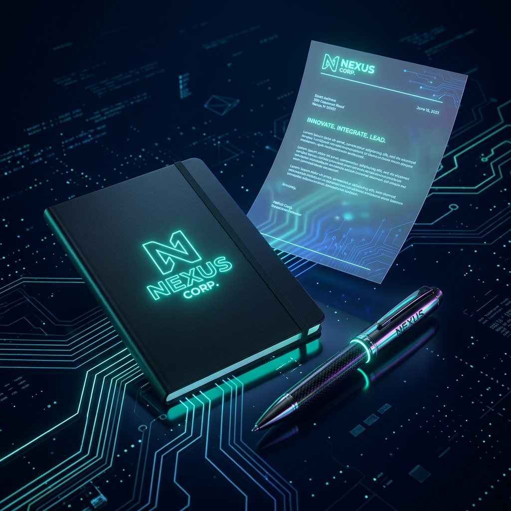 Branded Desktop Stationery in the Virtual Workplace
